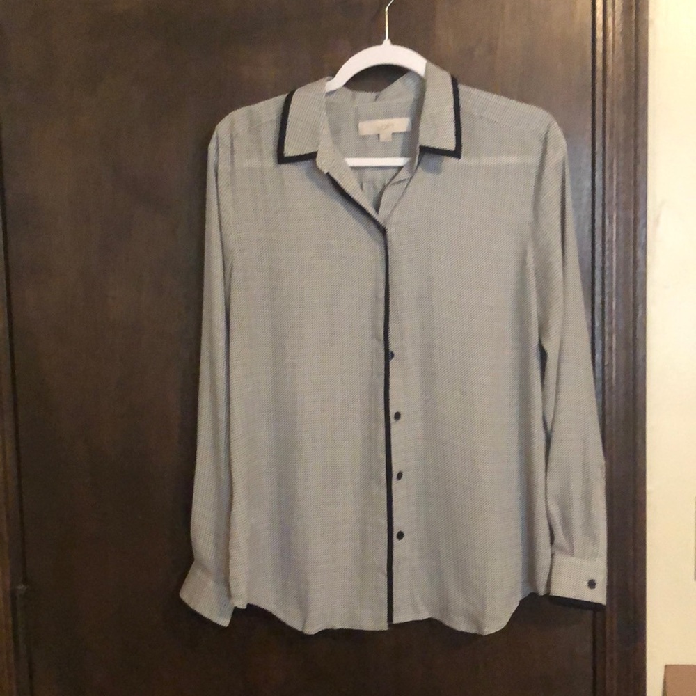Black & White LOFT button down